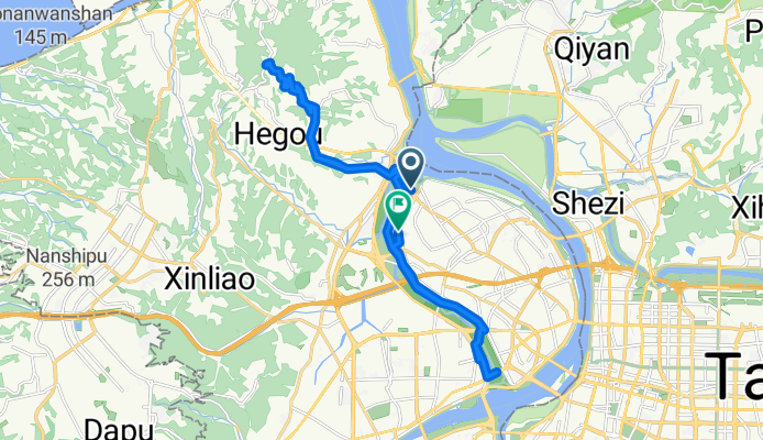 Lengthy ride from 蘆洲區 to 五股區