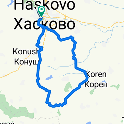 Zalti Brqg Lengthy bike tour through Haskovo