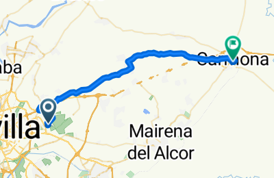Route in der Bikemap App öffnen