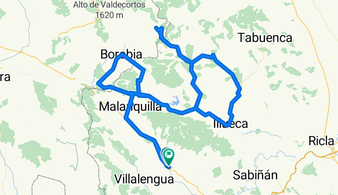 VILLARROYA-MALANQUILLA-CIRIA-BOROBIA-POMER-ARANDA-OSEJA-BERATÓN-CALCENA-TRASOBARES-TIERGA-ILLUECA-ARANDA-MALANQUILLA-VILLARROYA