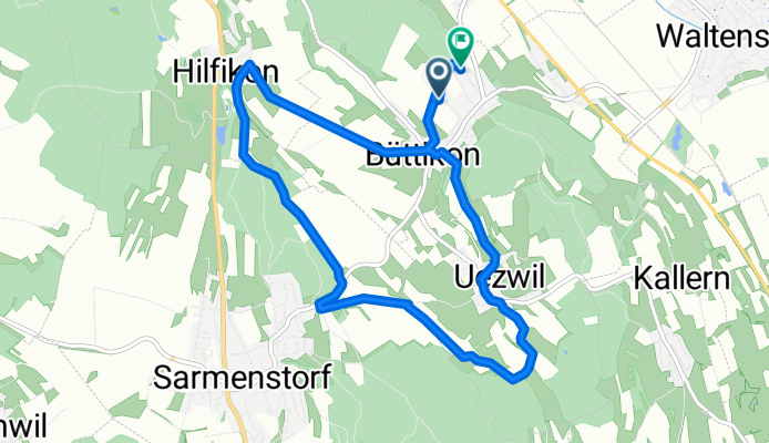 Radrunde durch Büttikon