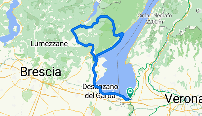 Salo Mountains - Peschiera del Garda