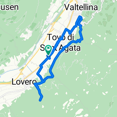 bike tour through Tovo di Sant'Agata