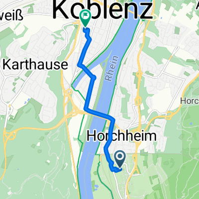 Naar station Koblenz