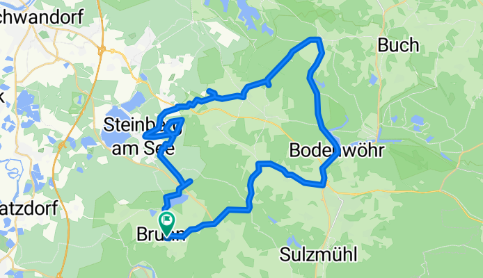 Lange Ausfahrt durch Nittenau