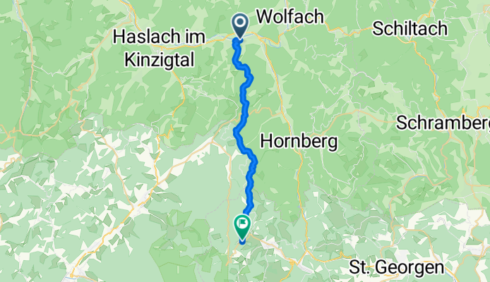 Westweg Etappe 7, Hausach - Wilhelmshöhe