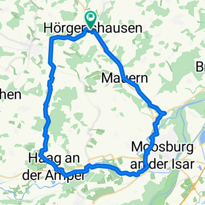 Haag, Moosburg nach Hörgi