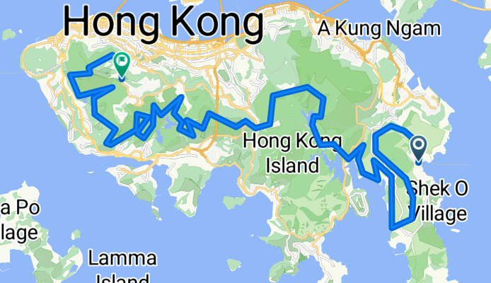 Reverse Hong Kong Trail full route 2