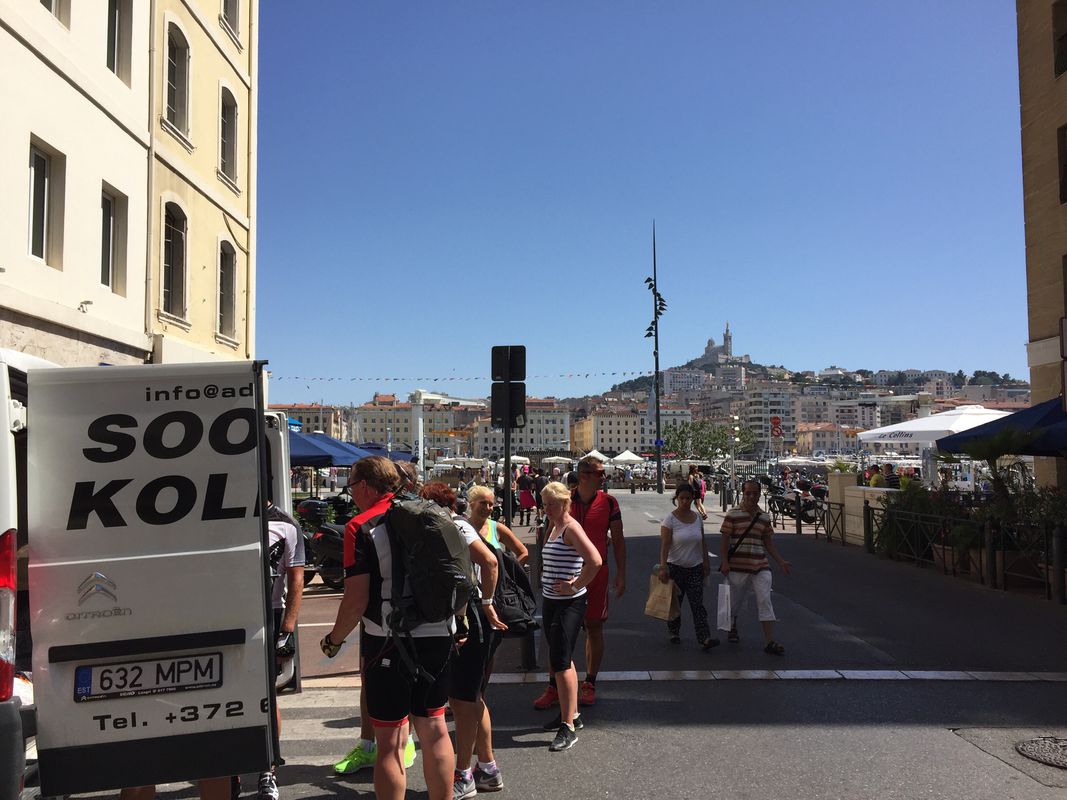 ride from Cassis to Marseille