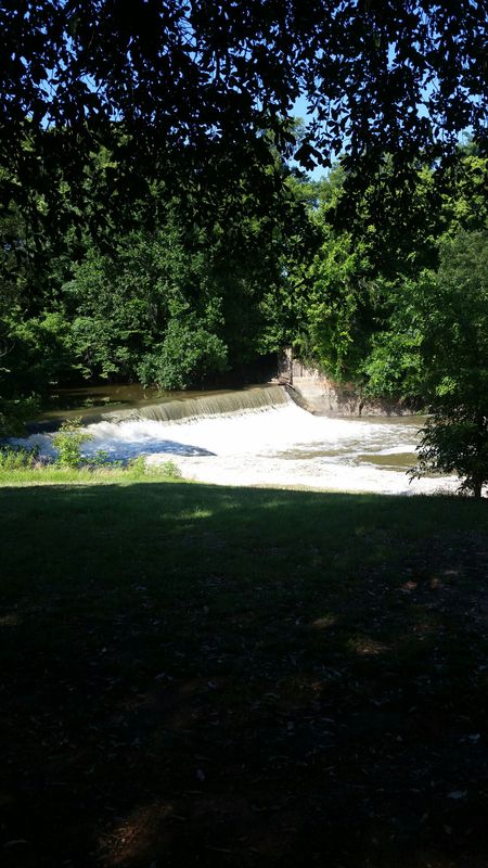 bike tour though Benbrook park