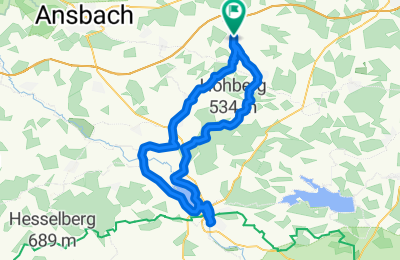 Route in der Bikemap App öffnen