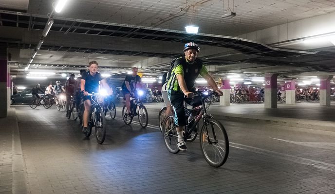 Zdjęcie 2 trasy Bikemap „Night Biking Jaworzno”