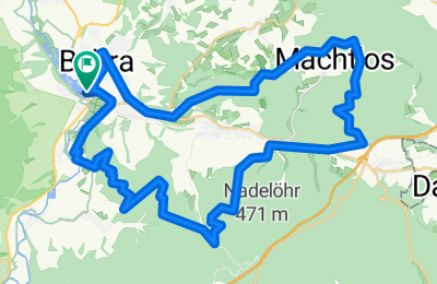 Route in der Bikemap App öffnen
