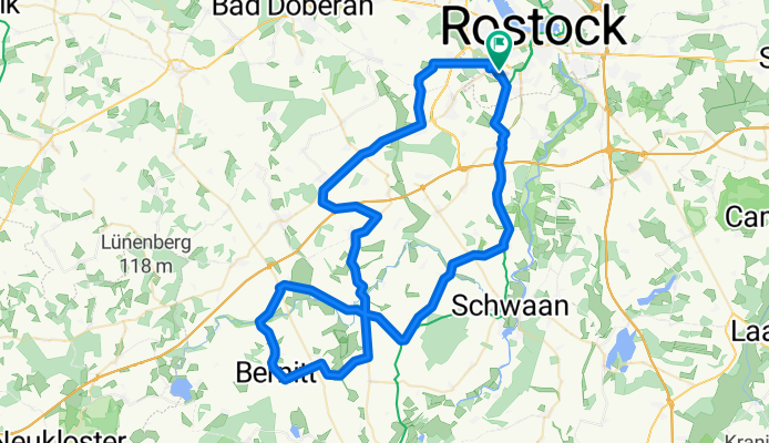 02: Warnow-RTF, 75 km