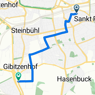 St. Peter - Gibitzenhof (Endhaltestelle)