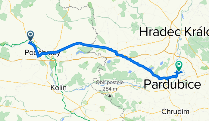 6.Nymburk (Sportovní centrum) - Kunětická hora