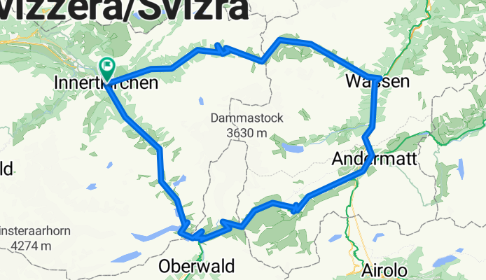 Švica 2016 - 1 Grimsel-Furka-Susten