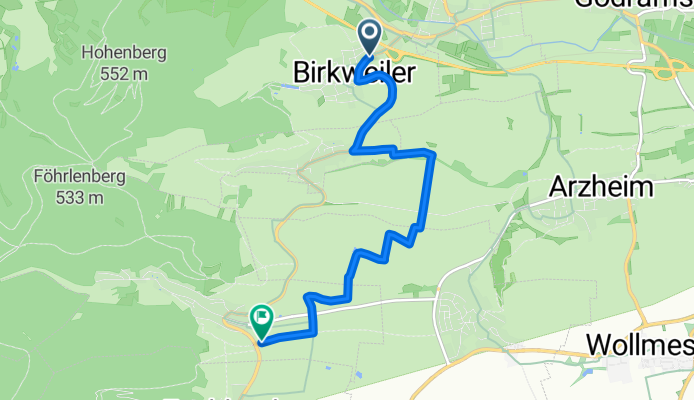 Diese Route in Bikemap Web öffnen