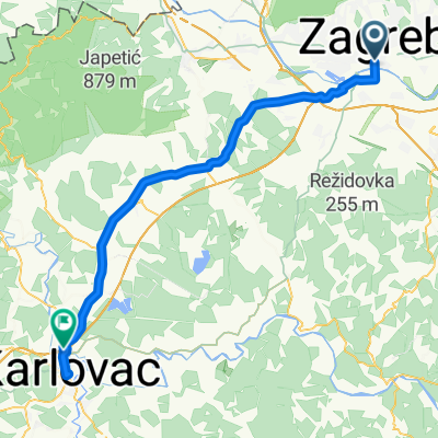Zagreb -  Karlovac