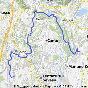 MTB - Lura - Cucciago - Albate - Montorfano - Brughiera