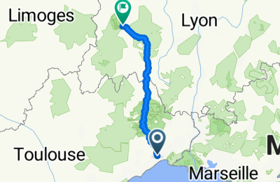 Route in der Bikemap App öffnen