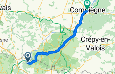 Route in der Bikemap App öffnen