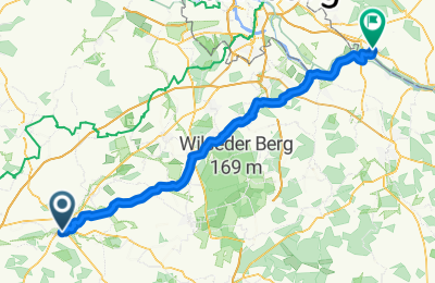 Route in der Bikemap App öffnen