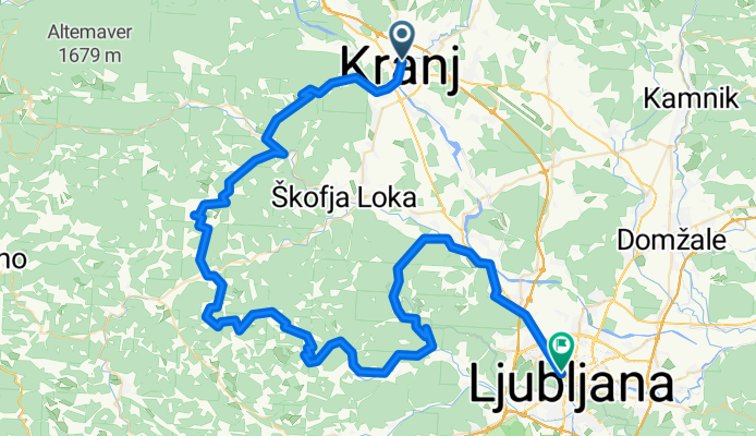 Kranj-Ljubljana
