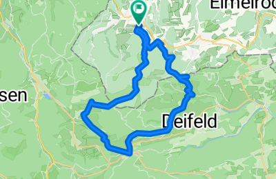 Route in der Bikemap App öffnen