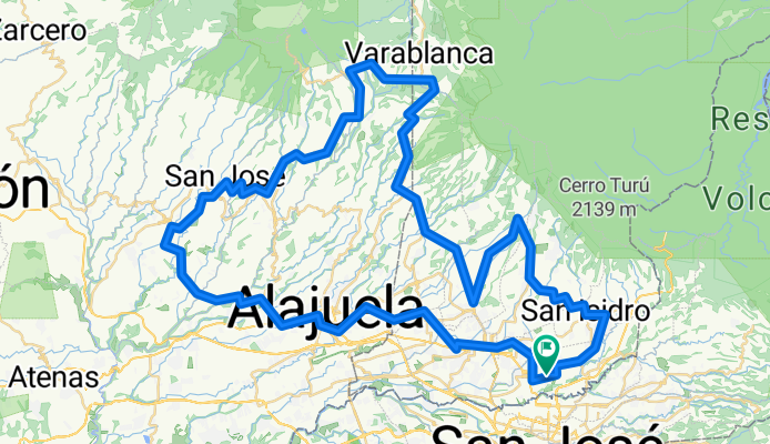 Vara Blanca con SJO Montaña