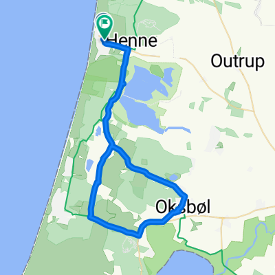 Henne Syd 43 km