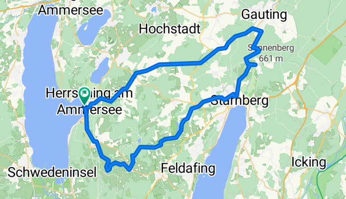 Herrsching-Würm-MaisingerSee-Mesnerbichl-Herrsching