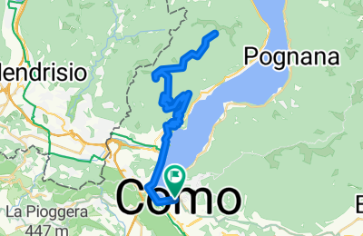 Route in der Bikemap App öffnen