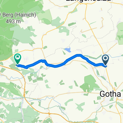 Radrunde von Warza nach Hörselberg-Hainich