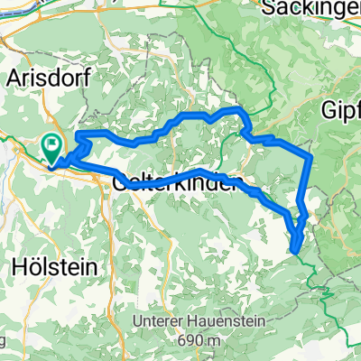 Lausen - Farnsburg - Anwil - Oltingen - Lausen