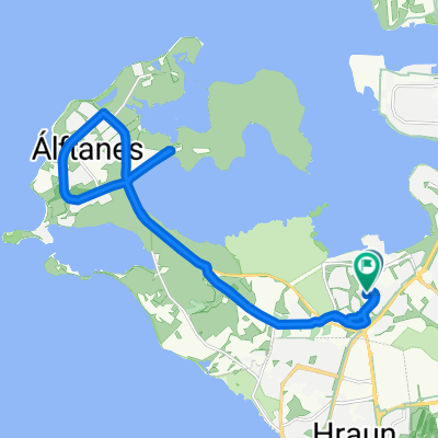 ride through Garðabær