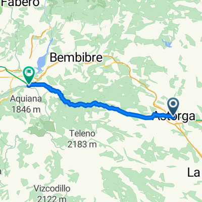 Etappe 9: Astorga - Ponferrada