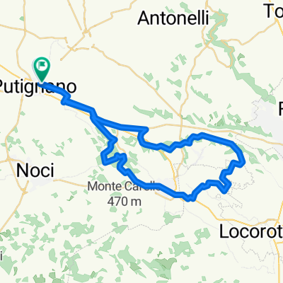 Putignano-Barsento-Trulli-Coreggia-AQP diretto