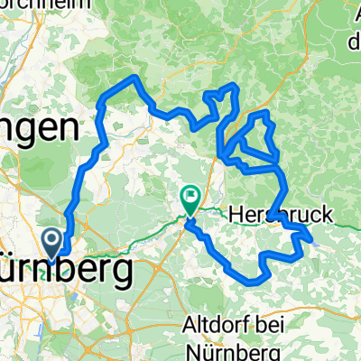Bergtest um Lauf