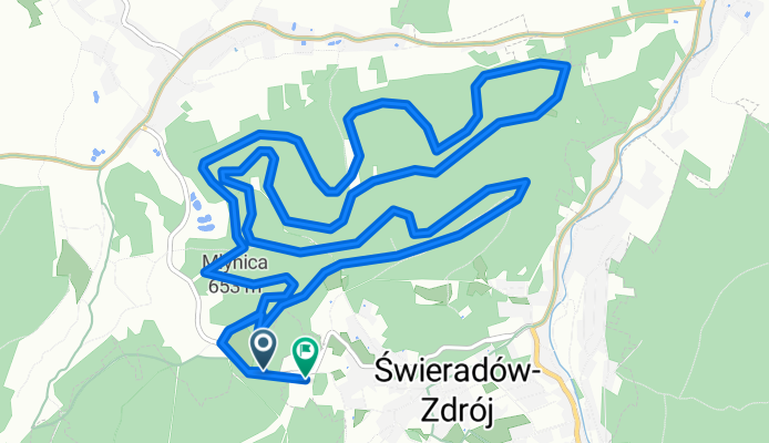 Radrunde durch Świeradów-Zdrój