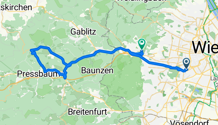 Wien15 - Irenental - Pressbaum - Bujattigasse