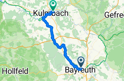 Route in der Bikemap App öffnen