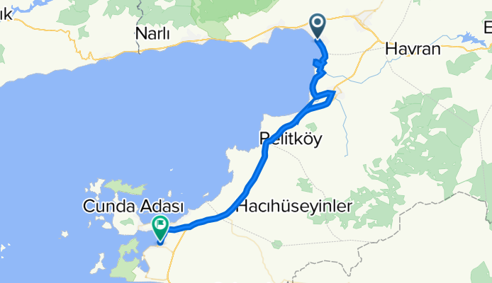 Akcay to Ayvalık