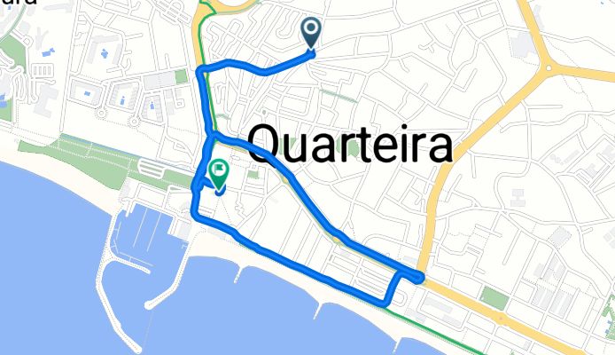 Back home, Quarteira