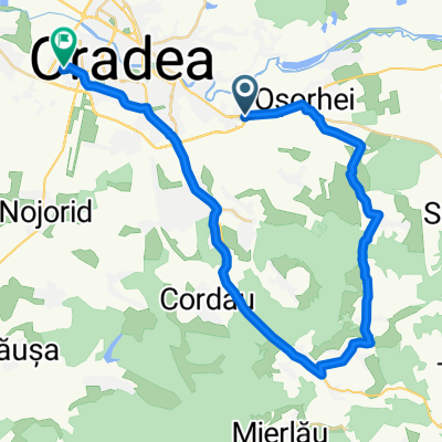 Long bike tour from (null) to Oradea