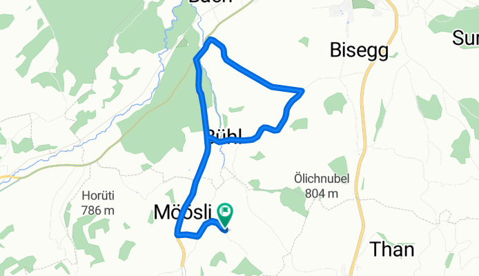 Kurze Radrunde durch Wyssachen