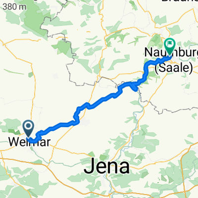 Ilmtaal-Saaletaal von Weimar bis Naumburg