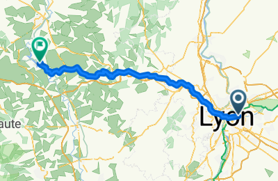 Route in der Bikemap App öffnen