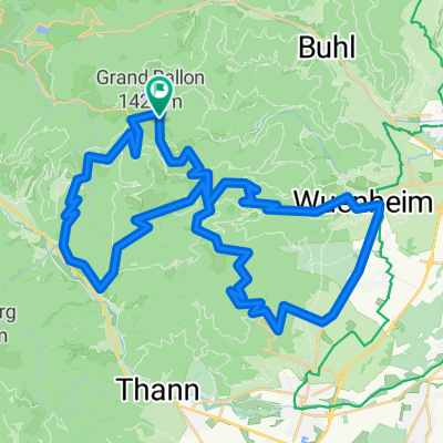 Vogezen 2016 Grand Ballon 61k 1600hm