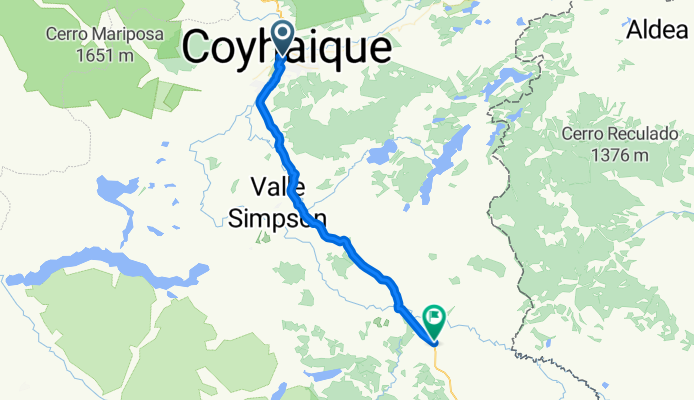 Coihaique - Bifurcación